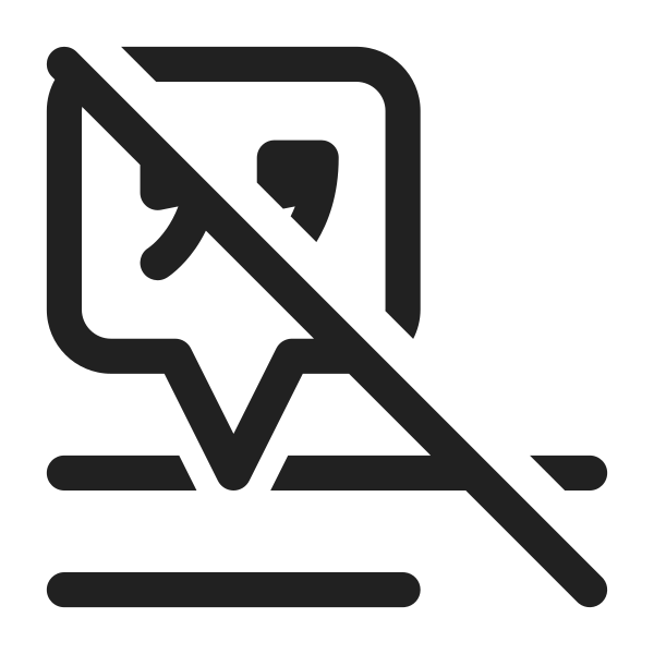 Ic Fluent Tooltip Quote Off 28 Regular