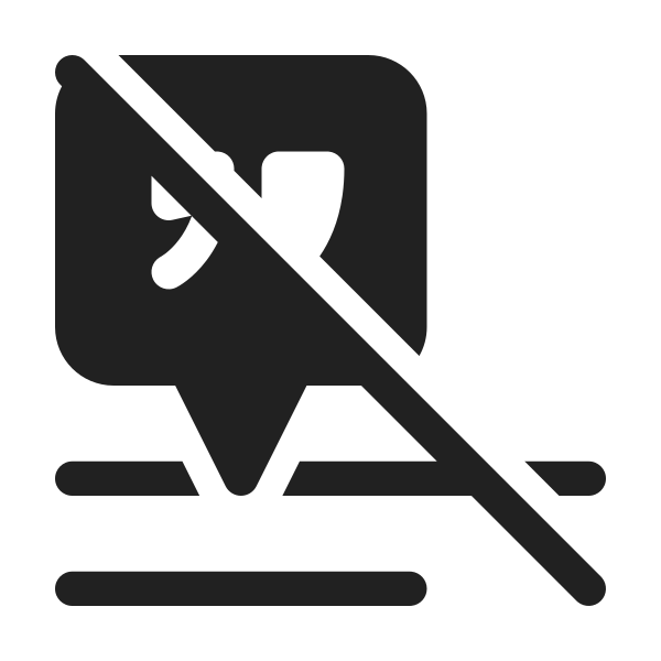 Ic Fluent Tooltip Quote Off 48 Filled