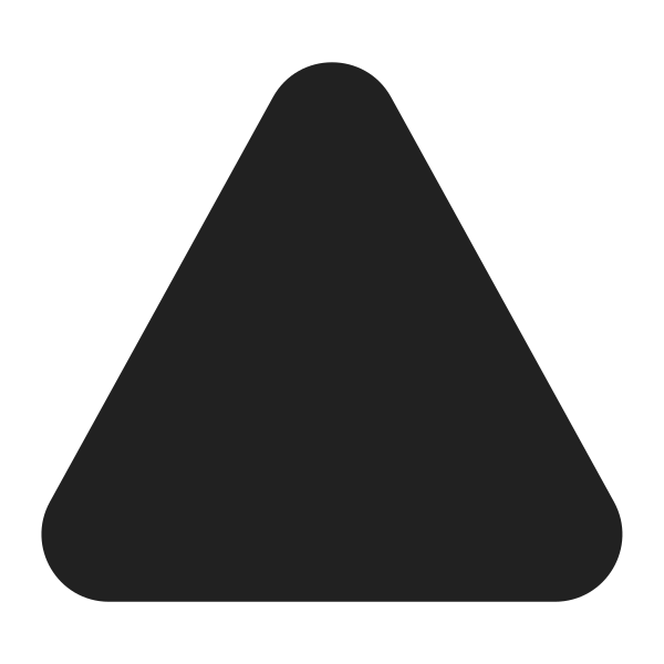 Ic Fluent Triangle 32 Filled