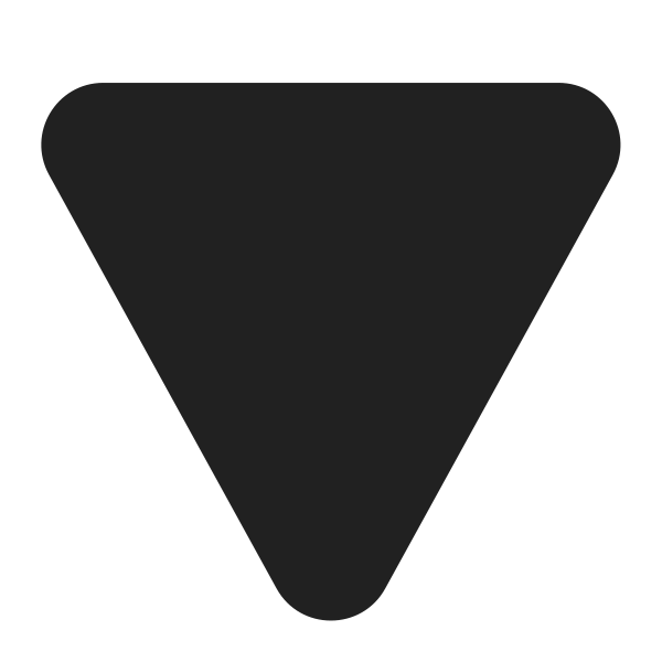 Ic Fluent Triangle Down 16 Filled