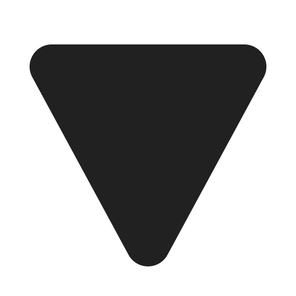 Ic Fluent Triangle Down 20 Filled