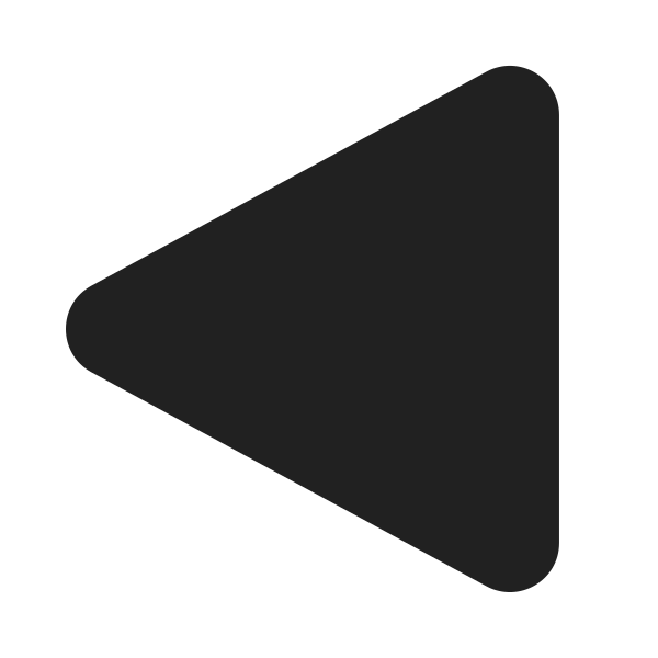 Ic Fluent Triangle Left 20 Filled