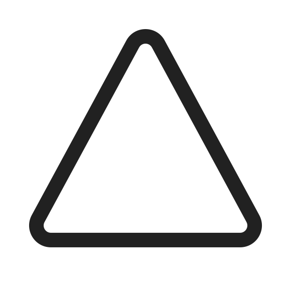 Ic Fluent Triangle Up 20 Regular