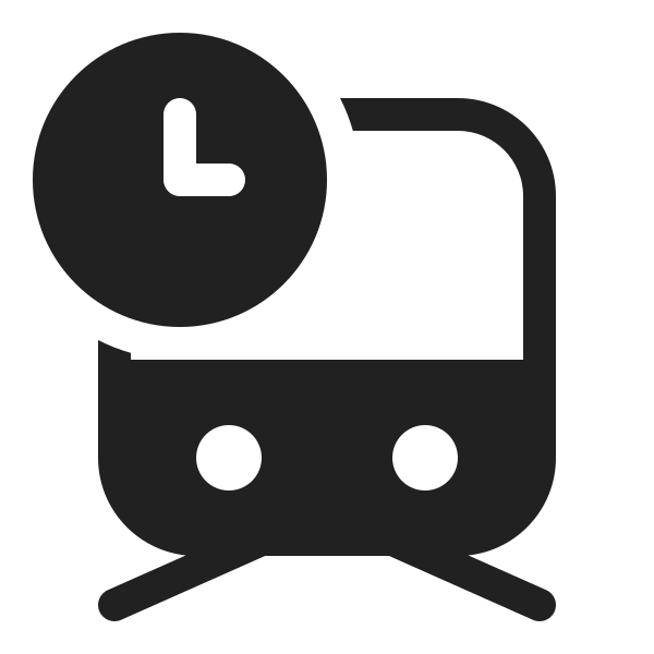 Ic Fluent Vehicle Subway Clock 20 Filled