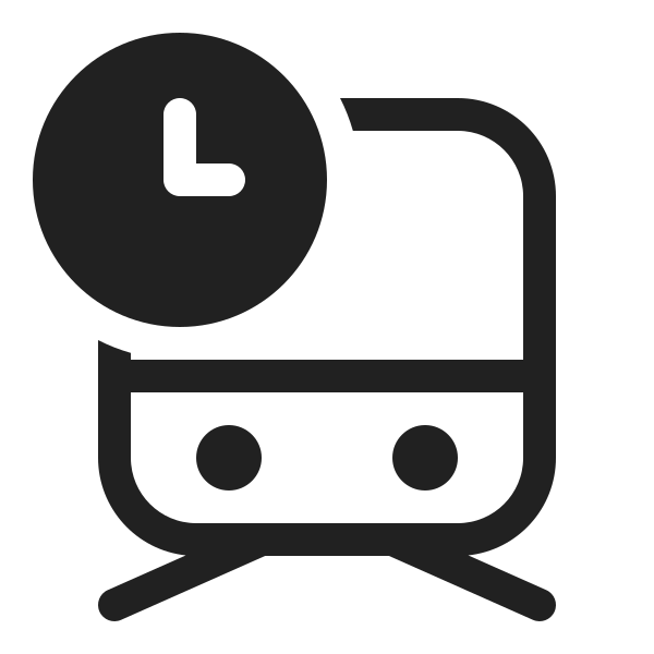 Ic Fluent Vehicle Subway Clock 20 Regular
