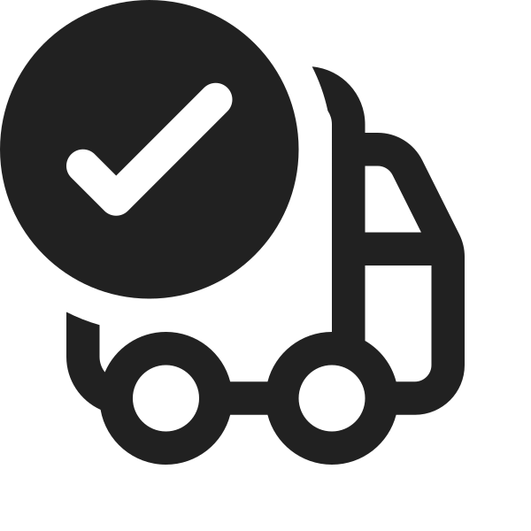 Ic Fluent Vehicle Truck Checkmark 16 Regular