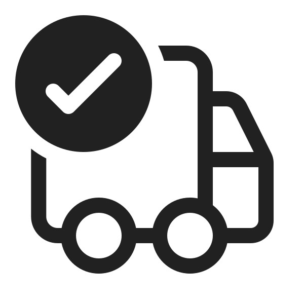 Ic Fluent Vehicle Truck Checkmark 20 Regular