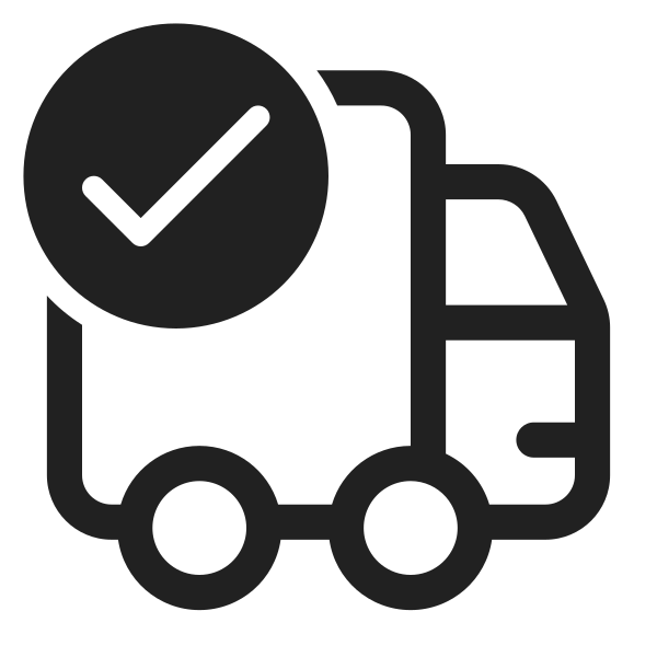 Ic Fluent Vehicle Truck Checkmark 28 Regular