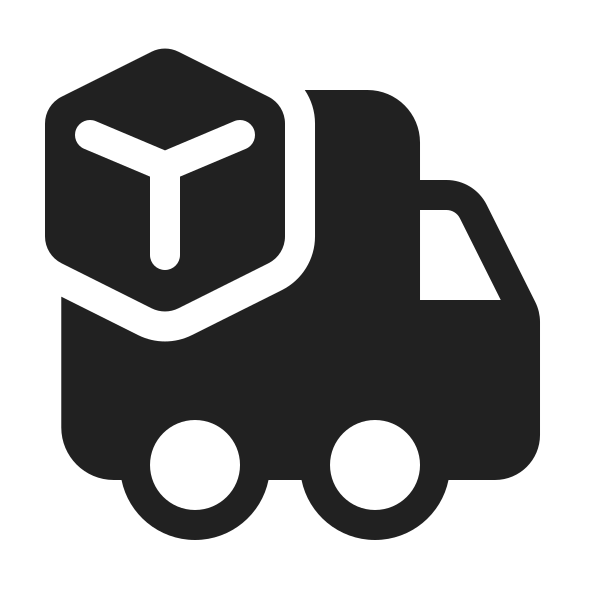 Ic Fluent Vehicle Truck Cube 20 Filled