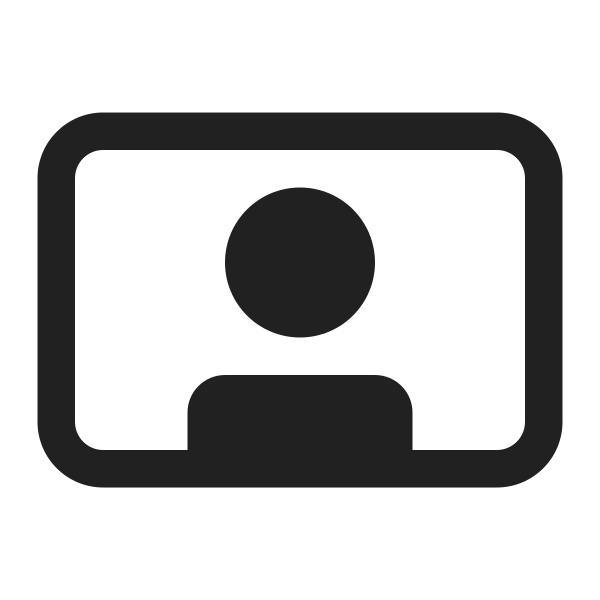 Ic Fluent Video Person 16 Filled