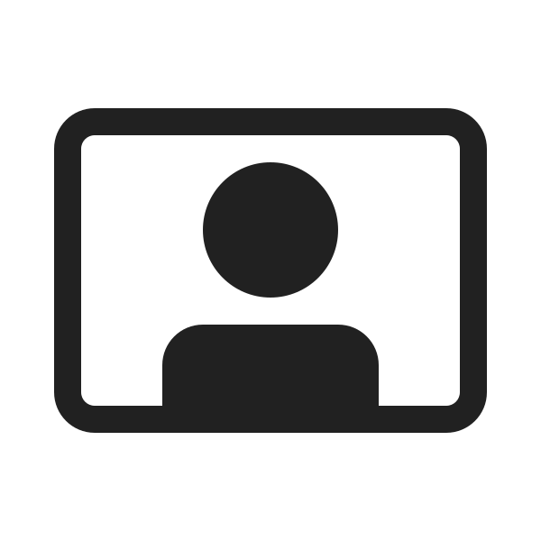 Ic Fluent Video Person 20 Filled