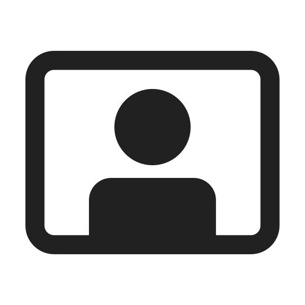 Ic Fluent Video Person 24 Filled