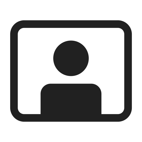 Ic Fluent Video Person 28 Filled