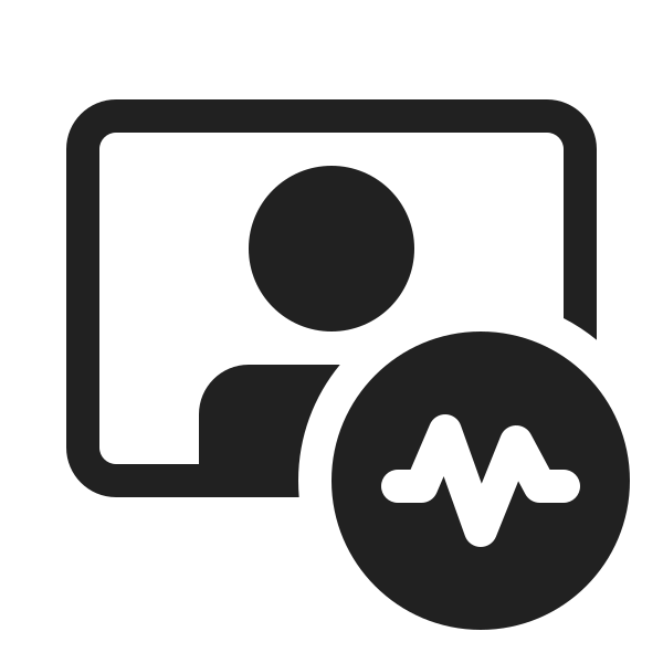 Ic Fluent Video Person Pulse 20 Filled