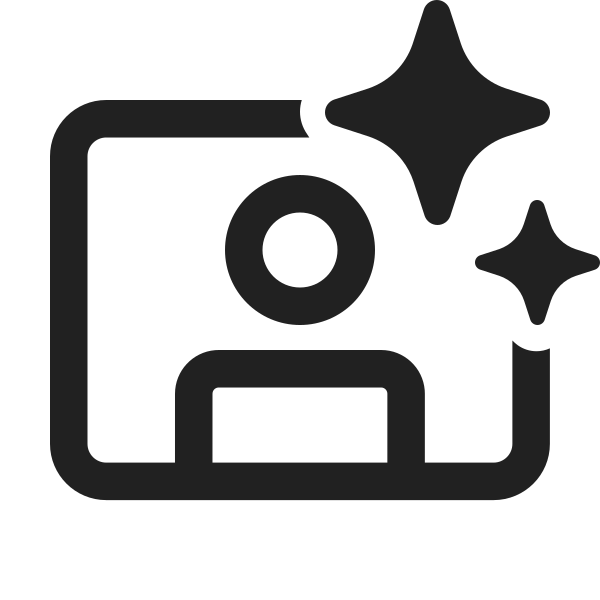 Ic Fluent Video Person Sparkle 24 Regular