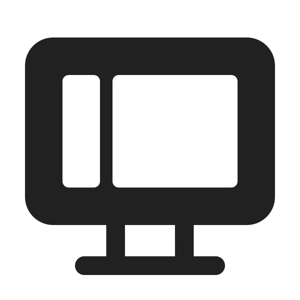 Ic Fluent View Desktop 24 Filled