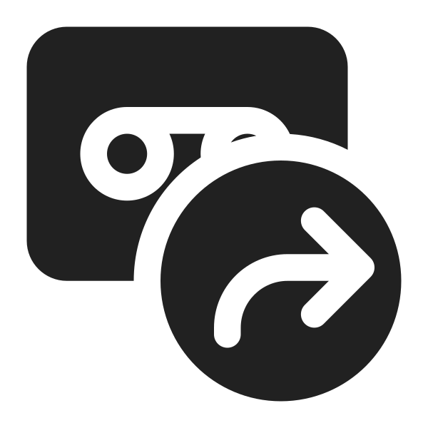 Ic Fluent Voicemail Arrow Forward 16 Filled