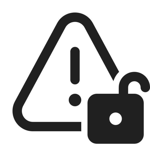 Ic Fluent Warning Lock Open 24 Regular
