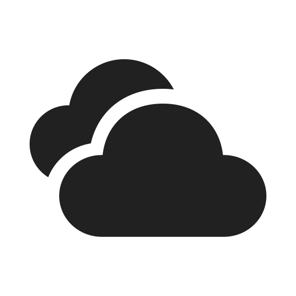 Ic Fluent Weather Cloudy 20 Filled