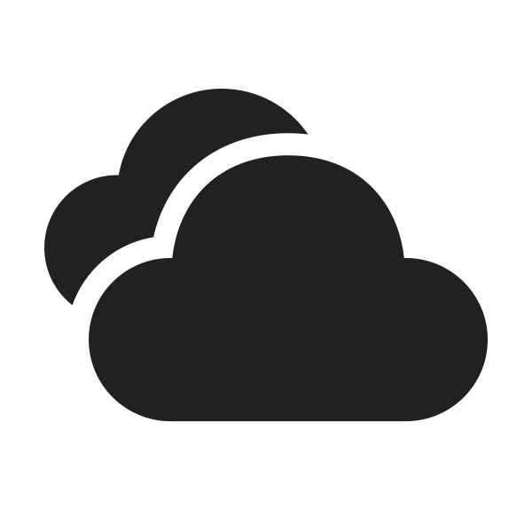 Ic Fluent Weather Cloudy 48 Filled