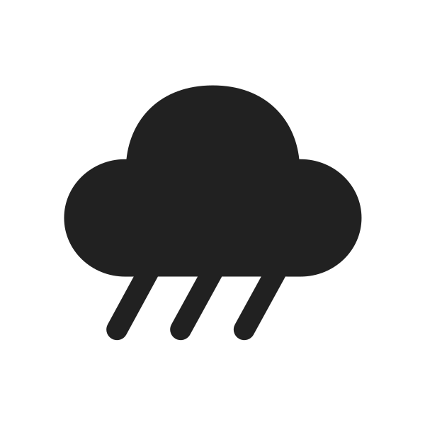 Ic Fluent Weather Rain 20 Filled