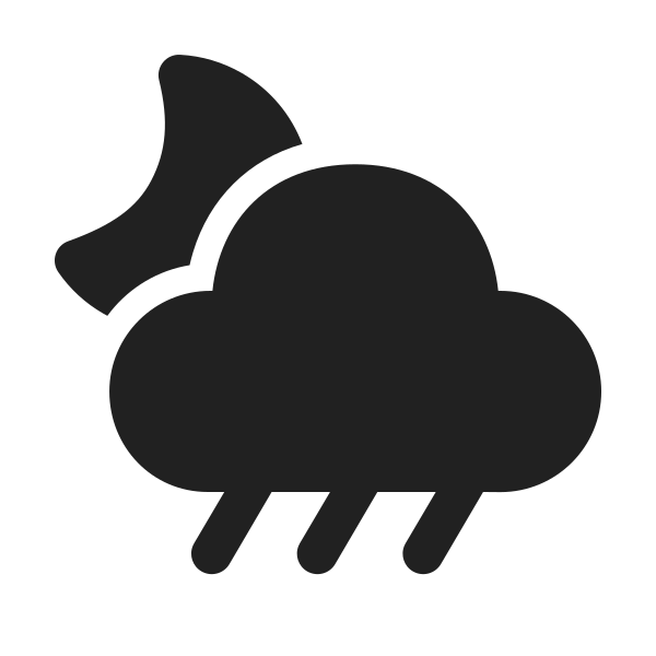 Ic Fluent Weather Rain Showers Night 24 Filled