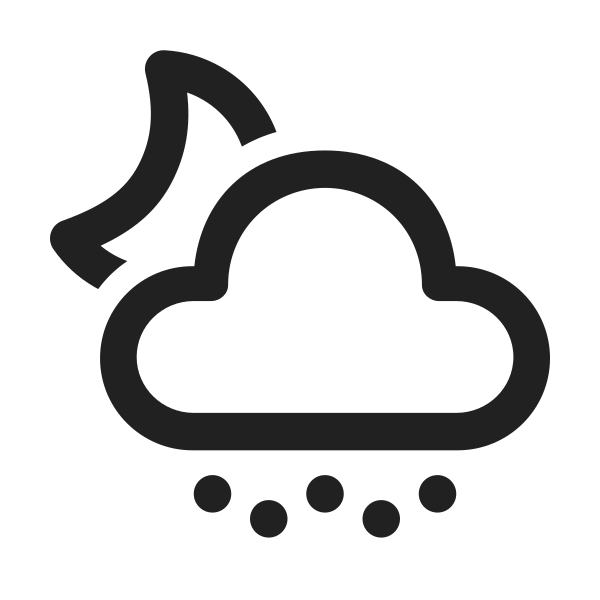 Ic Fluent Weather Snow Shower Night 24 Regular
