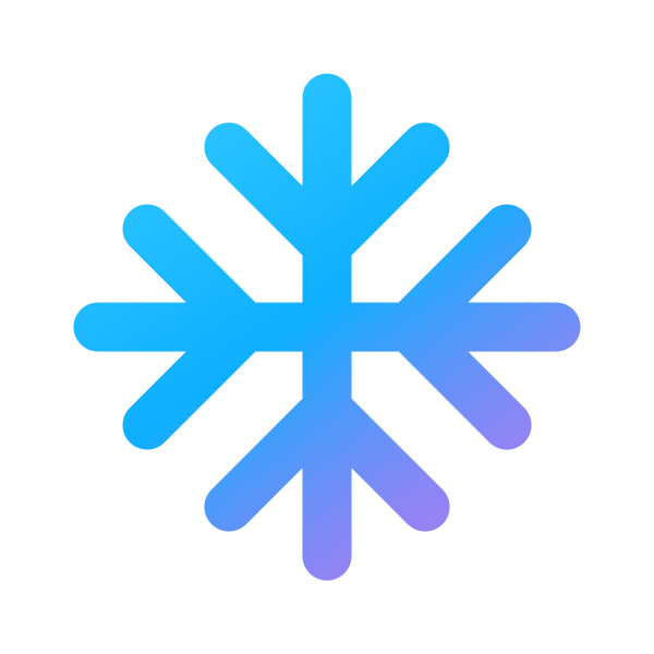 Ic Fluent Weather Snowflake 20 Color