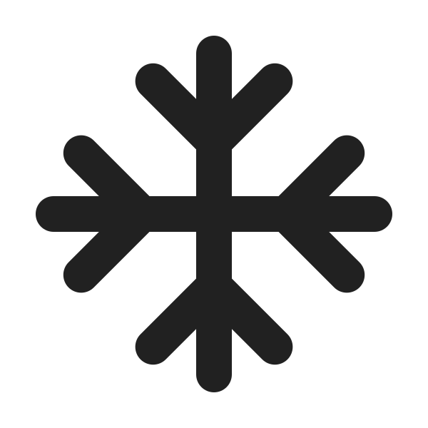 Ic Fluent Weather Snowflake 24 Filled