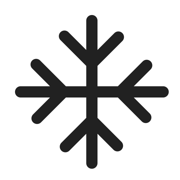 Ic Fluent Weather Snowflake 48 Filled