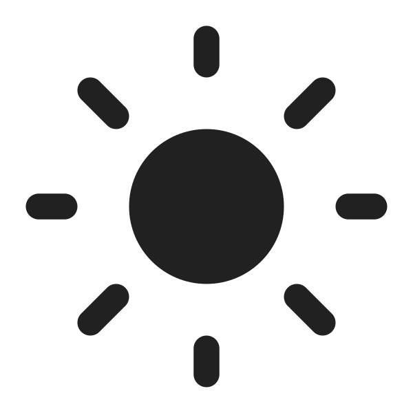 Ic Fluent Weather Sunny 16 Filled