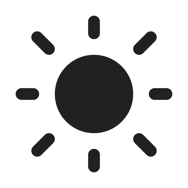Ic Fluent Weather Sunny 24 Filled