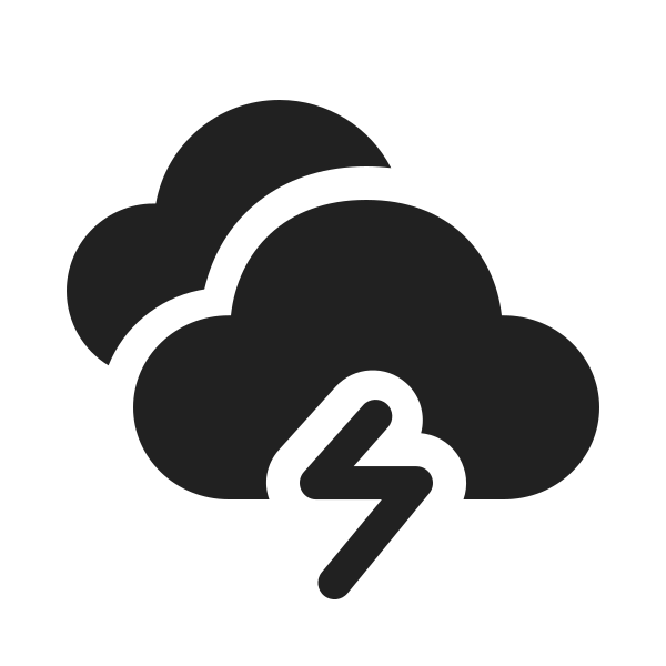 Ic Fluent Weather Thunderstorm 20 Filled