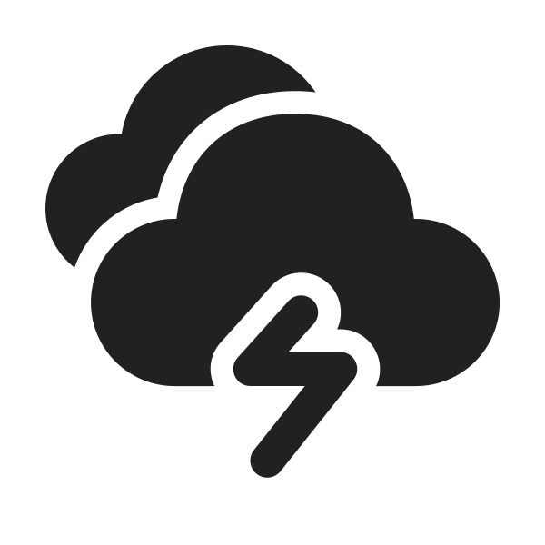 Ic Fluent Weather Thunderstorm 24 Filled