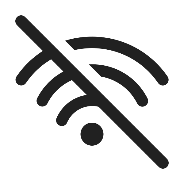 Ic Fluent Wifi Off 24 Regular