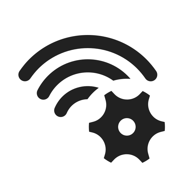 Ic Fluent Wifi Settings 20 Filled