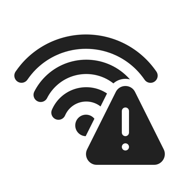 Ic Fluent Wifi Warning 24 Filled