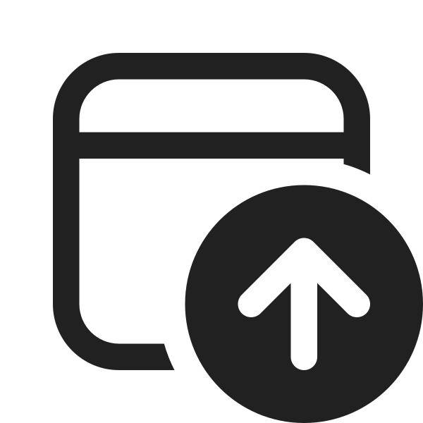 Ic Fluent Window Arrow Up 16 Regular