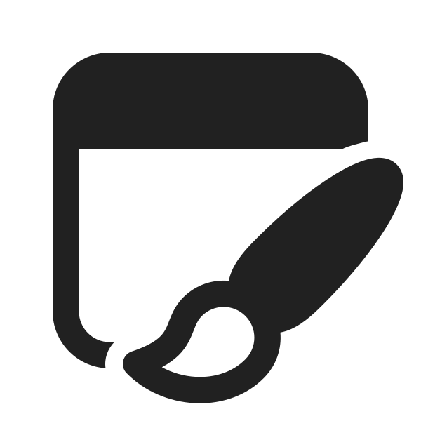 Ic Fluent Window Brush 24 Filled