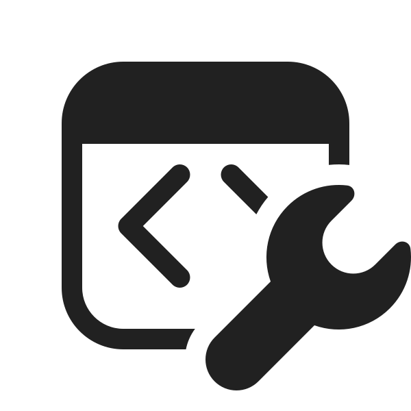 Ic Fluent Window Dev Tools 20 Filled