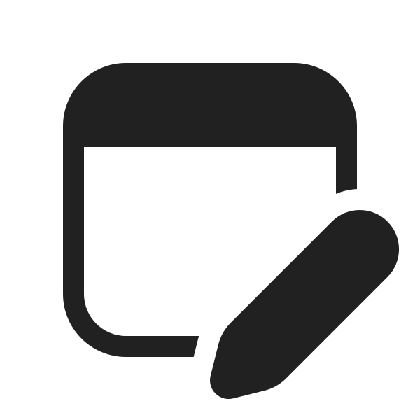 Ic Fluent Window Edit 20 Filled