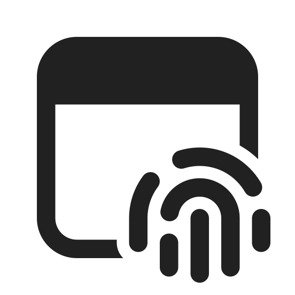 Ic Fluent Window Fingerprint 24 Filled