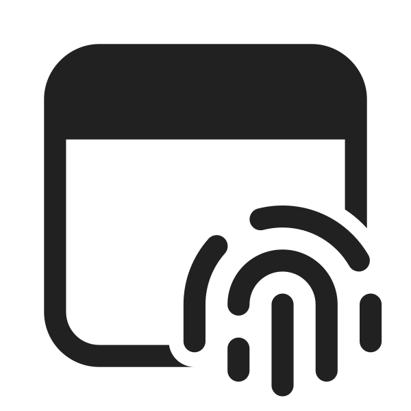 Ic Fluent Window Fingerprint 28 Filled