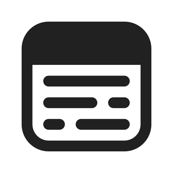 Ic Fluent Window Text 16 Filled