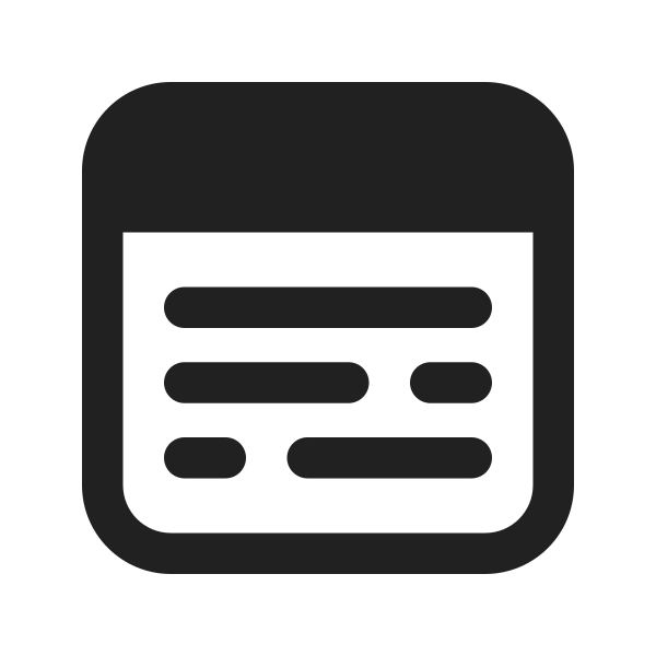 Ic Fluent Window Text 24 Filled