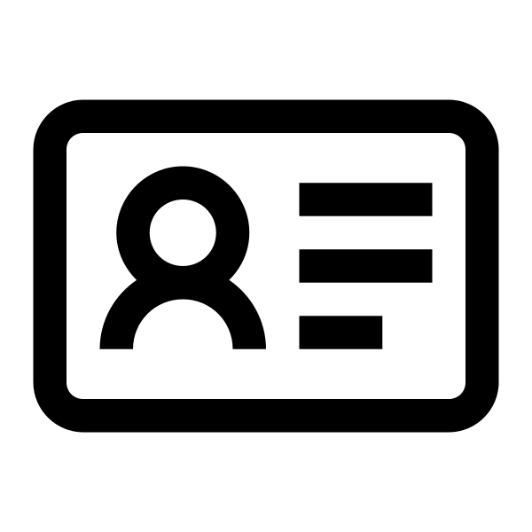 Id Card Vector