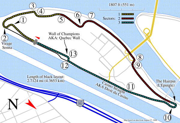 Île Notre Dame (Circuit Gilles Villeneuve)