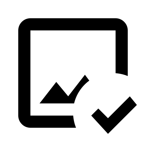 Image Check Outline