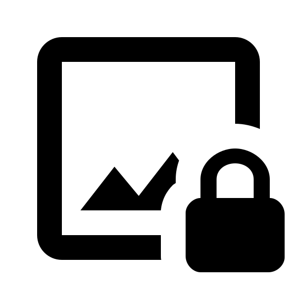 Image Lock Outline
