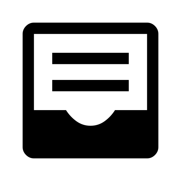Inbox Text Fill